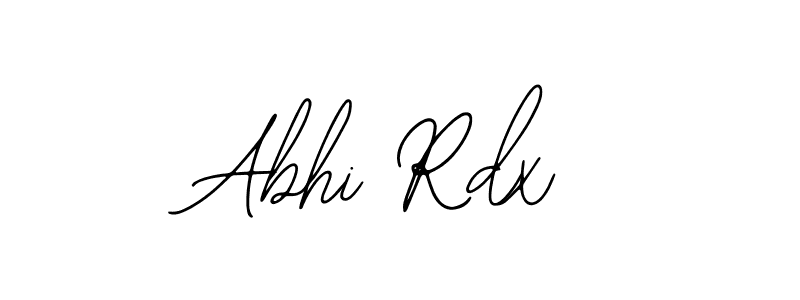 How to make Abhi Rdx signature? Bearetta-2O07w is a professional autograph style. Create handwritten signature for Abhi Rdx name. Abhi Rdx signature style 12 images and pictures png