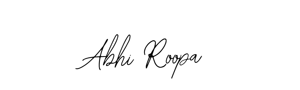 Make a beautiful signature design for name Abhi Roopa. With this signature (Bearetta-2O07w) style, you can create a handwritten signature for free. Abhi Roopa signature style 12 images and pictures png