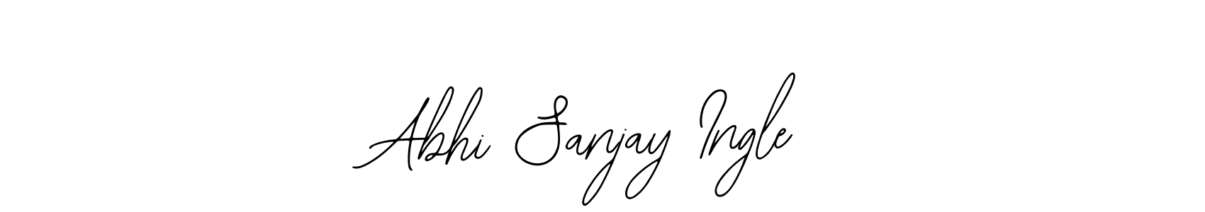 You can use this online signature creator to create a handwritten signature for the name Abhi Sanjay Ingle. This is the best online autograph maker. Abhi Sanjay Ingle signature style 12 images and pictures png