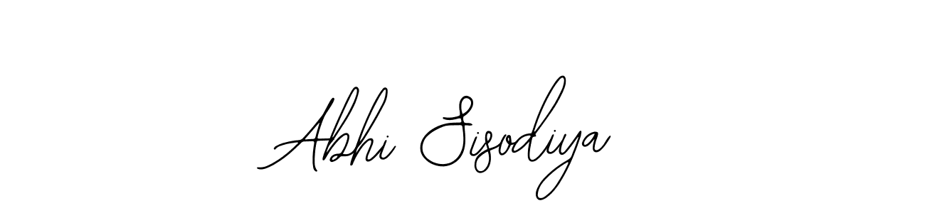 Abhi Sisodiya stylish signature style. Best Handwritten Sign (Bearetta-2O07w) for my name. Handwritten Signature Collection Ideas for my name Abhi Sisodiya. Abhi Sisodiya signature style 12 images and pictures png