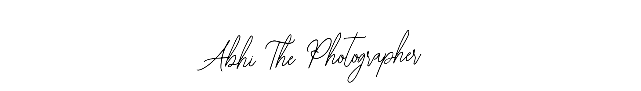 Make a beautiful signature design for name Abhi The Photographer. Use this online signature maker to create a handwritten signature for free. Abhi The Photographer signature style 12 images and pictures png
