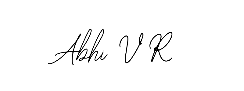 Once you've used our free online signature maker to create your best signature Bearetta-2O07w style, it's time to enjoy all of the benefits that Abhi V R name signing documents. Abhi V R signature style 12 images and pictures png