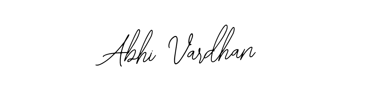 Also we have Abhi Vardhan name is the best signature style. Create professional handwritten signature collection using Bearetta-2O07w autograph style. Abhi Vardhan signature style 12 images and pictures png