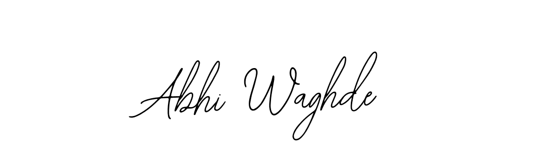 Make a beautiful signature design for name Abhi Waghde. Use this online signature maker to create a handwritten signature for free. Abhi Waghde signature style 12 images and pictures png