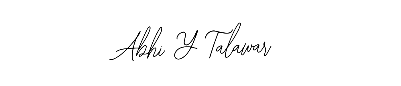 Make a beautiful signature design for name Abhi Y Talawar. Use this online signature maker to create a handwritten signature for free. Abhi Y Talawar signature style 12 images and pictures png