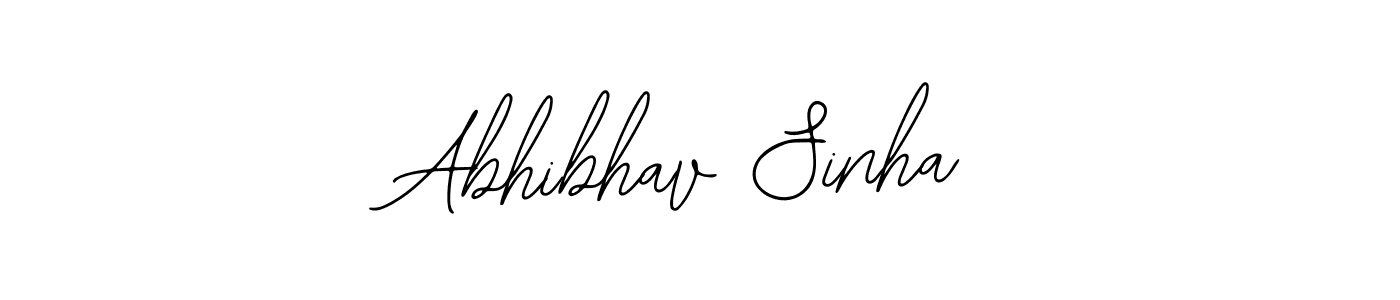 How to make Abhibhav Sinha signature? Bearetta-2O07w is a professional autograph style. Create handwritten signature for Abhibhav Sinha name. Abhibhav Sinha signature style 12 images and pictures png