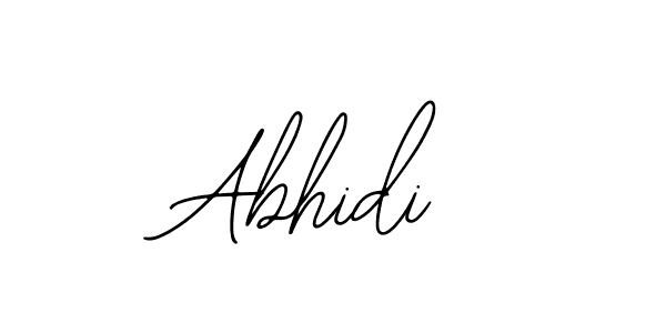 You should practise on your own different ways (Bearetta-2O07w) to write your name (Abhidi) in signature. don't let someone else do it for you. Abhidi signature style 12 images and pictures png