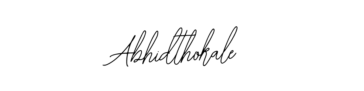 if you are searching for the best signature style for your name Abhidthokale. so please give up your signature search. here we have designed multiple signature styles  using Bearetta-2O07w. Abhidthokale signature style 12 images and pictures png