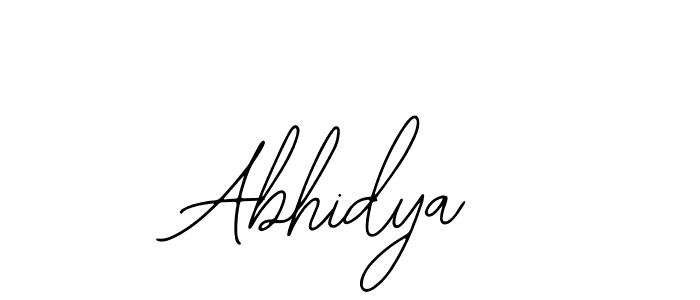 if you are searching for the best signature style for your name Abhidya. so please give up your signature search. here we have designed multiple signature styles  using Bearetta-2O07w. Abhidya signature style 12 images and pictures png