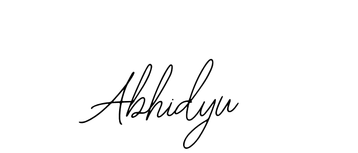 Use a signature maker to create a handwritten signature online. With this signature software, you can design (Bearetta-2O07w) your own signature for name Abhidyu. Abhidyu signature style 12 images and pictures png