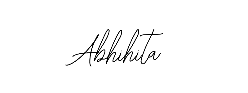 if you are searching for the best signature style for your name Abhihita. so please give up your signature search. here we have designed multiple signature styles  using Bearetta-2O07w. Abhihita signature style 12 images and pictures png