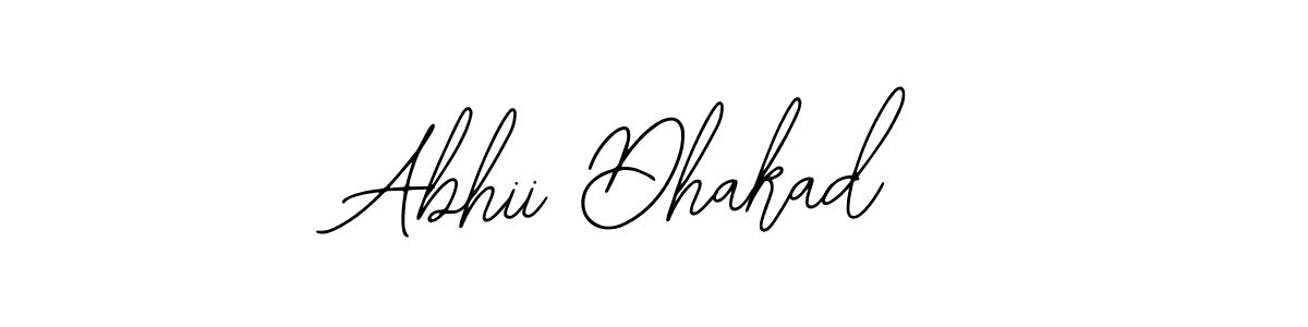 Create a beautiful signature design for name Abhii Dhakad. With this signature (Bearetta-2O07w) fonts, you can make a handwritten signature for free. Abhii Dhakad signature style 12 images and pictures png