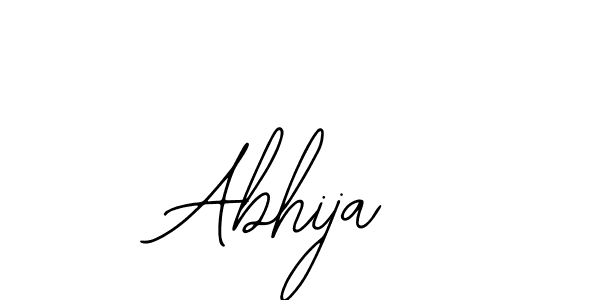 Bearetta-2O07w is a professional signature style that is perfect for those who want to add a touch of class to their signature. It is also a great choice for those who want to make their signature more unique. Get Abhija name to fancy signature for free. Abhija signature style 12 images and pictures png