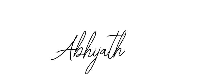 You should practise on your own different ways (Bearetta-2O07w) to write your name (Abhijath) in signature. don't let someone else do it for you. Abhijath signature style 12 images and pictures png