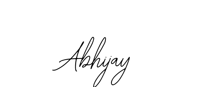 Design your own signature with our free online signature maker. With this signature software, you can create a handwritten (Bearetta-2O07w) signature for name Abhijay. Abhijay signature style 12 images and pictures png