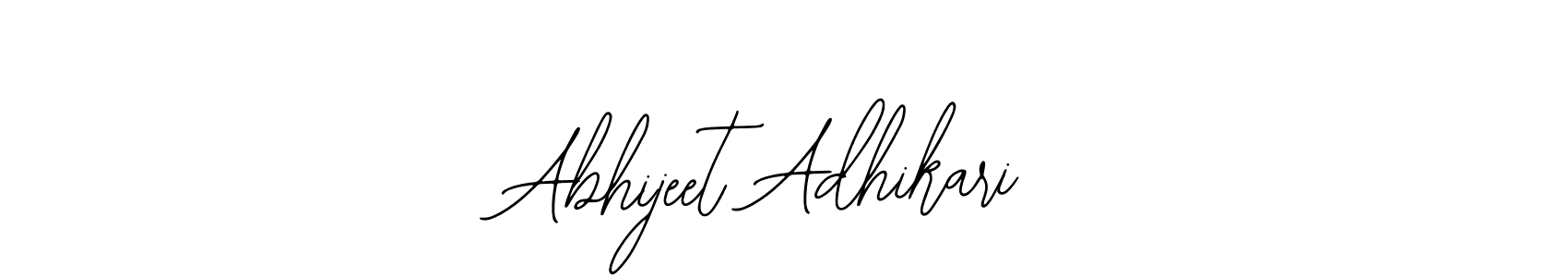 Make a beautiful signature design for name Abhijeet Adhikari. Use this online signature maker to create a handwritten signature for free. Abhijeet Adhikari signature style 12 images and pictures png
