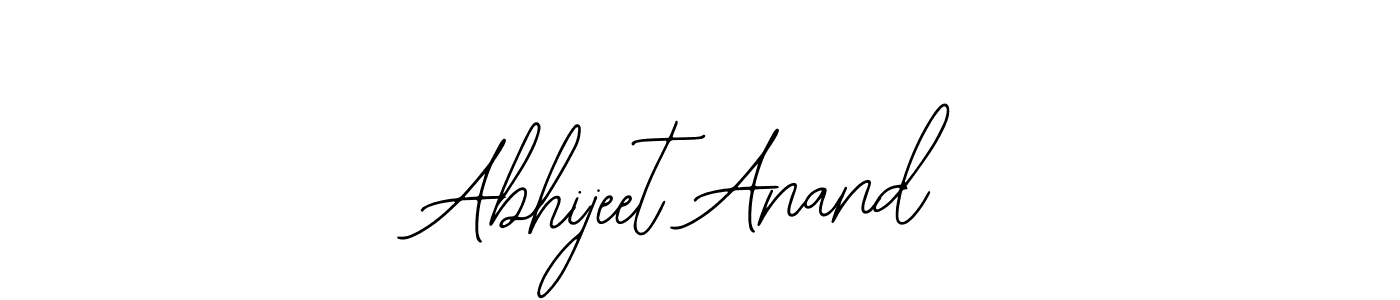 Make a short Abhijeet Anand signature style. Manage your documents anywhere anytime using Bearetta-2O07w. Create and add eSignatures, submit forms, share and send files easily. Abhijeet Anand signature style 12 images and pictures png