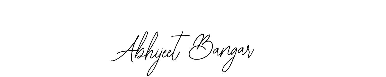 Abhijeet Bangar stylish signature style. Best Handwritten Sign (Bearetta-2O07w) for my name. Handwritten Signature Collection Ideas for my name Abhijeet Bangar. Abhijeet Bangar signature style 12 images and pictures png