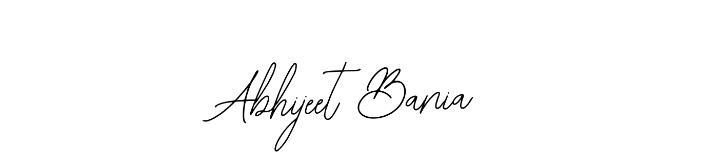 Similarly Bearetta-2O07w is the best handwritten signature design. Signature creator online .You can use it as an online autograph creator for name Abhijeet Bania. Abhijeet Bania signature style 12 images and pictures png