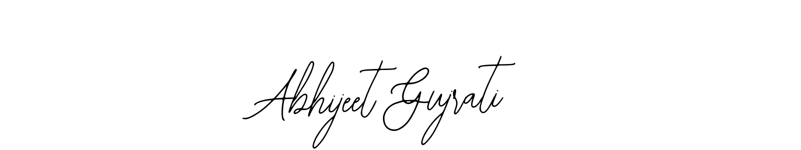 How to make Abhijeet Gujrati signature? Bearetta-2O07w is a professional autograph style. Create handwritten signature for Abhijeet Gujrati name. Abhijeet Gujrati signature style 12 images and pictures png