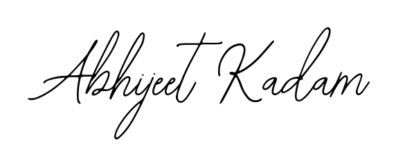 You can use this online signature creator to create a handwritten signature for the name Abhijeet Kadam. This is the best online autograph maker. Abhijeet Kadam signature style 12 images and pictures png