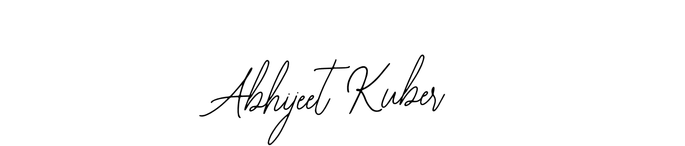 You should practise on your own different ways (Bearetta-2O07w) to write your name (Abhijeet Kuber) in signature. don't let someone else do it for you. Abhijeet Kuber signature style 12 images and pictures png