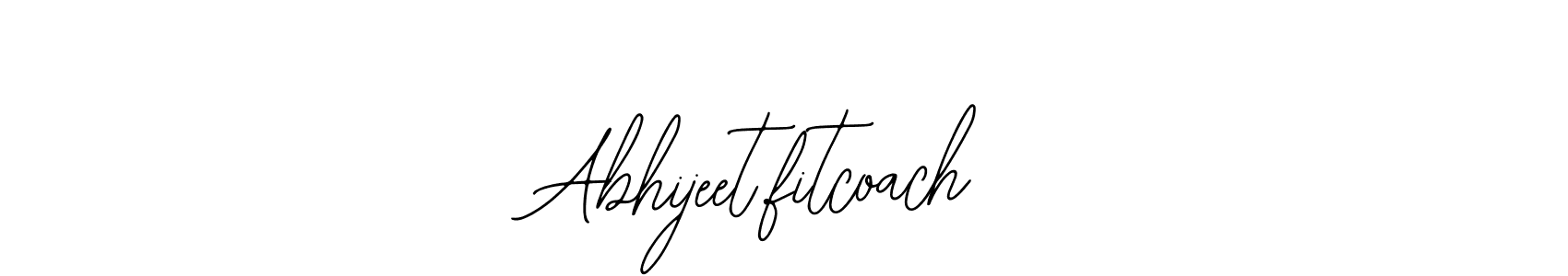 Similarly Bearetta-2O07w is the best handwritten signature design. Signature creator online .You can use it as an online autograph creator for name Abhijeet.fitcoach. Abhijeet.fitcoach signature style 12 images and pictures png