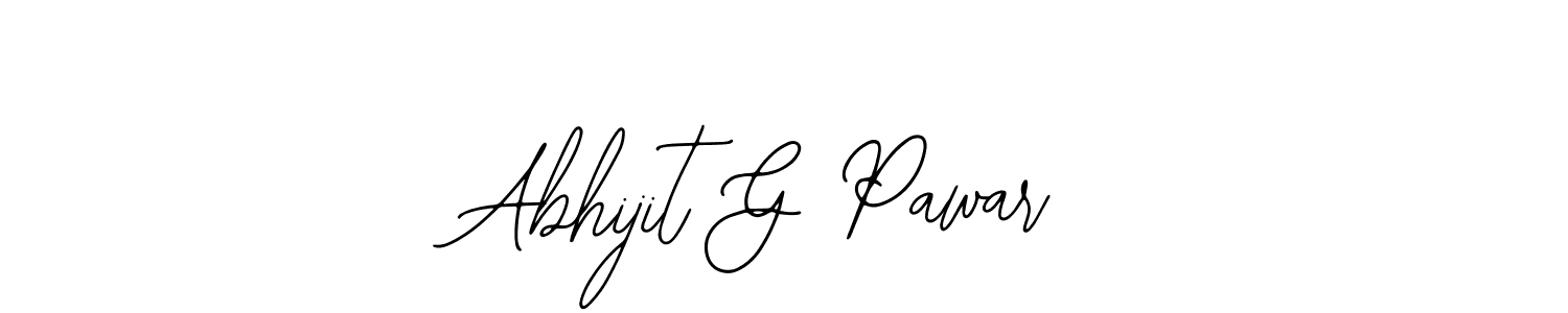 Design your own signature with our free online signature maker. With this signature software, you can create a handwritten (Bearetta-2O07w) signature for name Abhijit G Pawar. Abhijit G Pawar signature style 12 images and pictures png