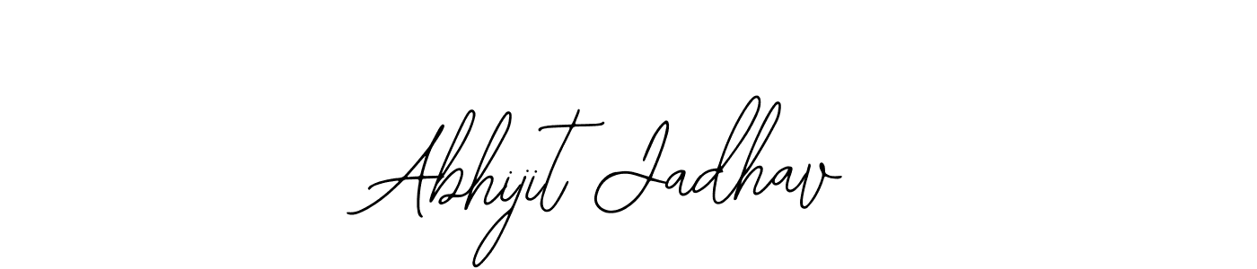 How to make Abhijit Jadhav name signature. Use Bearetta-2O07w style for creating short signs online. This is the latest handwritten sign. Abhijit Jadhav signature style 12 images and pictures png