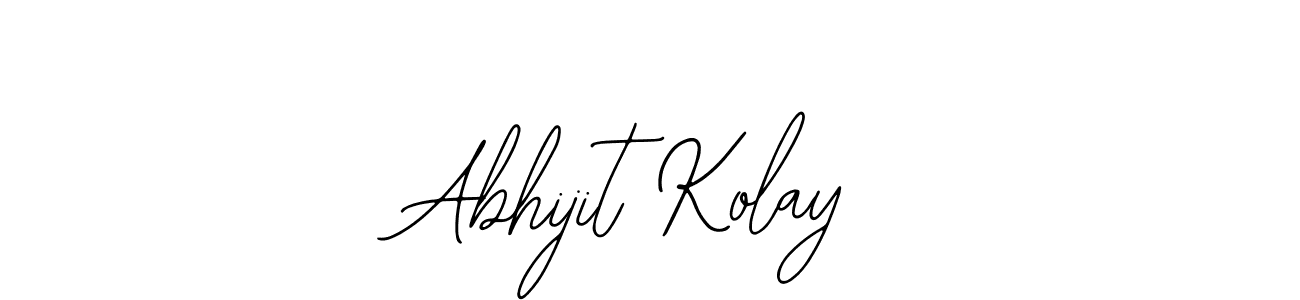 This is the best signature style for the Abhijit Kolay name. Also you like these signature font (Bearetta-2O07w). Mix name signature. Abhijit Kolay signature style 12 images and pictures png