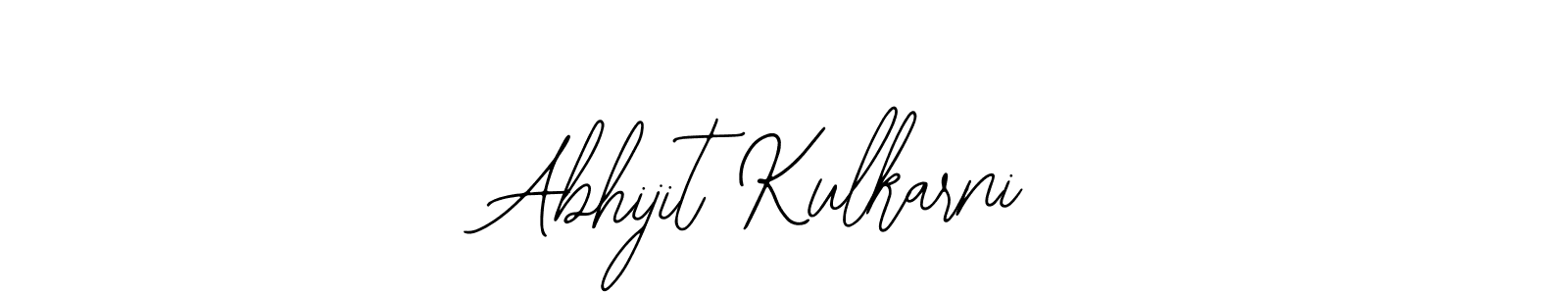 The best way (Bearetta-2O07w) to make a short signature is to pick only two or three words in your name. The name Abhijit Kulkarni include a total of six letters. For converting this name. Abhijit Kulkarni signature style 12 images and pictures png