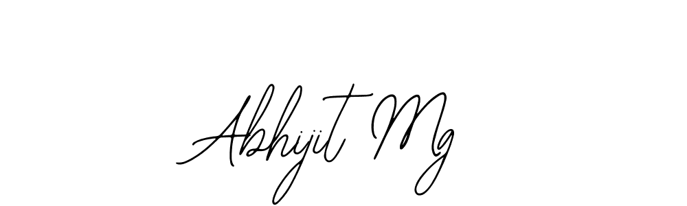 The best way (Bearetta-2O07w) to make a short signature is to pick only two or three words in your name. The name Abhijit Mg include a total of six letters. For converting this name. Abhijit Mg signature style 12 images and pictures png