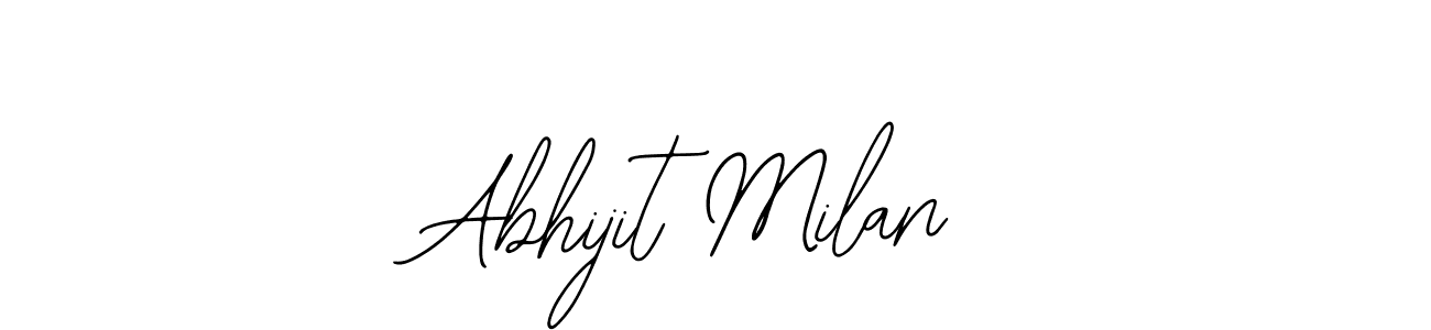 Make a beautiful signature design for name Abhijit Milan. With this signature (Bearetta-2O07w) style, you can create a handwritten signature for free. Abhijit Milan signature style 12 images and pictures png