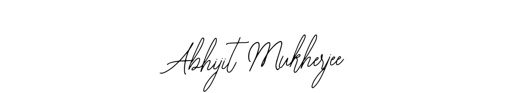 How to make Abhijit Mukherjee name signature. Use Bearetta-2O07w style for creating short signs online. This is the latest handwritten sign. Abhijit Mukherjee signature style 12 images and pictures png