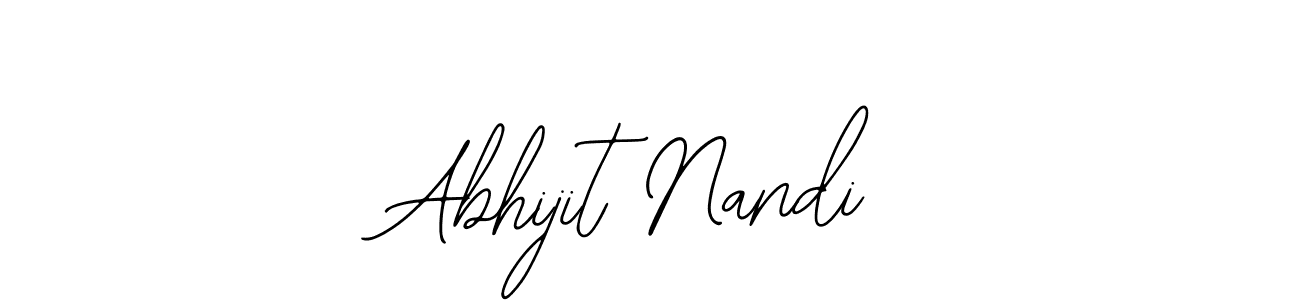 if you are searching for the best signature style for your name Abhijit Nandi. so please give up your signature search. here we have designed multiple signature styles  using Bearetta-2O07w. Abhijit Nandi signature style 12 images and pictures png