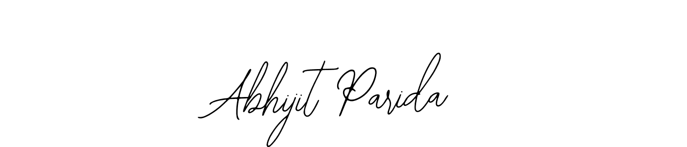 The best way (Bearetta-2O07w) to make a short signature is to pick only two or three words in your name. The name Abhijit Parida include a total of six letters. For converting this name. Abhijit Parida signature style 12 images and pictures png