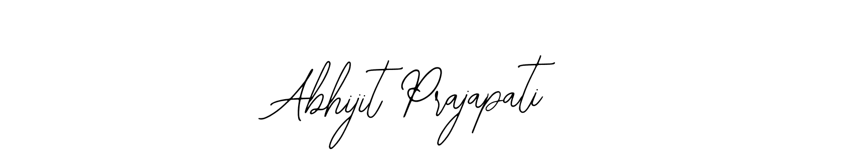 How to make Abhijit Prajapati name signature. Use Bearetta-2O07w style for creating short signs online. This is the latest handwritten sign. Abhijit Prajapati signature style 12 images and pictures png