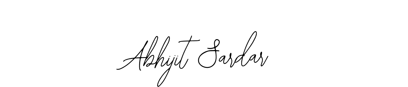The best way (Bearetta-2O07w) to make a short signature is to pick only two or three words in your name. The name Abhijit Sardar include a total of six letters. For converting this name. Abhijit Sardar signature style 12 images and pictures png
