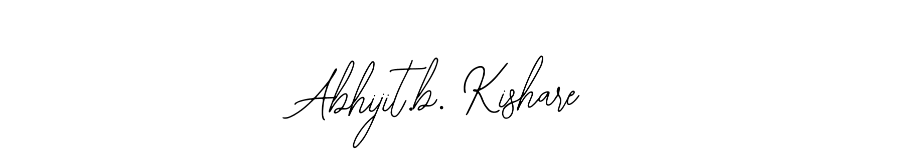 You can use this online signature creator to create a handwritten signature for the name Abhijit.b. Kishare. This is the best online autograph maker. Abhijit.b. Kishare signature style 12 images and pictures png