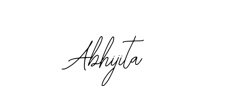 Bearetta-2O07w is a professional signature style that is perfect for those who want to add a touch of class to their signature. It is also a great choice for those who want to make their signature more unique. Get Abhijita name to fancy signature for free. Abhijita signature style 12 images and pictures png