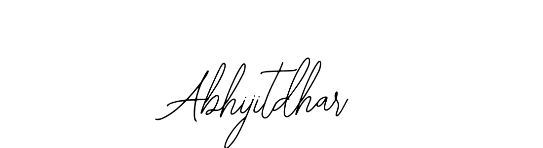 Use a signature maker to create a handwritten signature online. With this signature software, you can design (Bearetta-2O07w) your own signature for name Abhijitdhar. Abhijitdhar signature style 12 images and pictures png