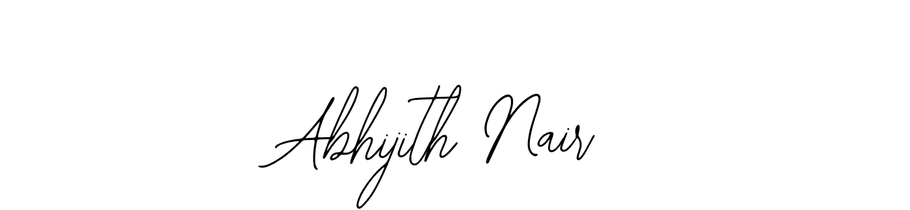 How to make Abhijith Nair signature? Bearetta-2O07w is a professional autograph style. Create handwritten signature for Abhijith Nair name. Abhijith Nair signature style 12 images and pictures png