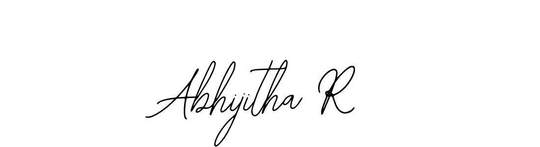 Abhijitha R stylish signature style. Best Handwritten Sign (Bearetta-2O07w) for my name. Handwritten Signature Collection Ideas for my name Abhijitha R. Abhijitha R signature style 12 images and pictures png