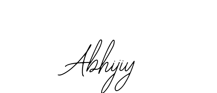 Design your own signature with our free online signature maker. With this signature software, you can create a handwritten (Bearetta-2O07w) signature for name Abhijiy. Abhijiy signature style 12 images and pictures png