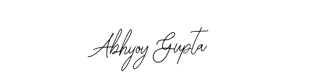 How to make Abhijoy Gupta name signature. Use Bearetta-2O07w style for creating short signs online. This is the latest handwritten sign. Abhijoy Gupta signature style 12 images and pictures png