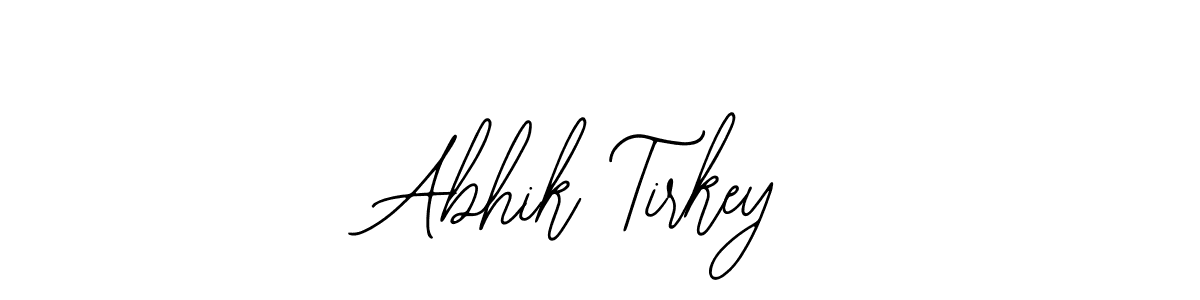 Use a signature maker to create a handwritten signature online. With this signature software, you can design (Bearetta-2O07w) your own signature for name Abhik Tirkey. Abhik Tirkey signature style 12 images and pictures png