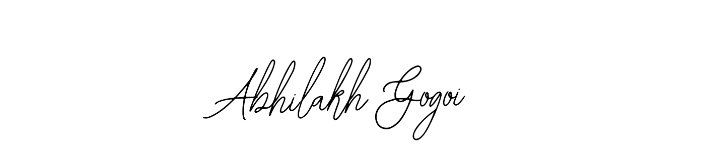 How to make Abhilakh Gogoi signature? Bearetta-2O07w is a professional autograph style. Create handwritten signature for Abhilakh Gogoi name. Abhilakh Gogoi signature style 12 images and pictures png