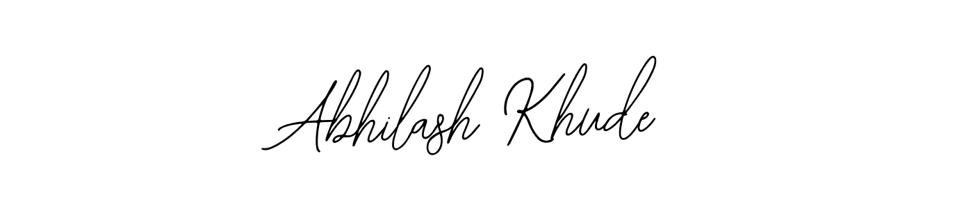 Design your own signature with our free online signature maker. With this signature software, you can create a handwritten (Bearetta-2O07w) signature for name Abhilash Khude. Abhilash Khude signature style 12 images and pictures png