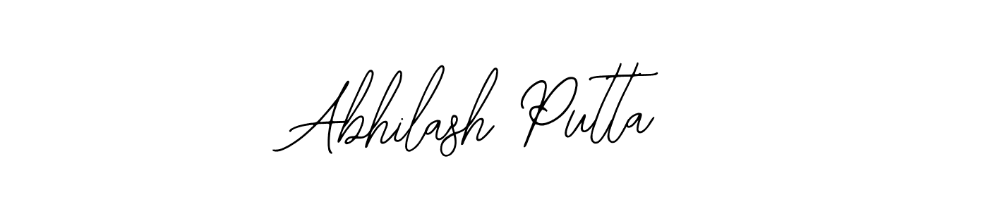 Abhilash Putta stylish signature style. Best Handwritten Sign (Bearetta-2O07w) for my name. Handwritten Signature Collection Ideas for my name Abhilash Putta. Abhilash Putta signature style 12 images and pictures png