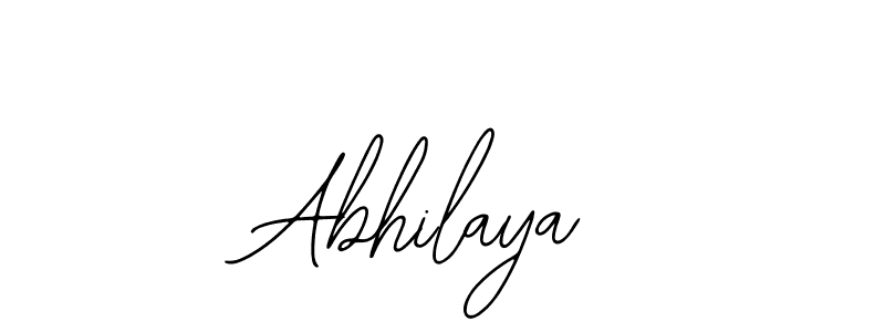 Design your own signature with our free online signature maker. With this signature software, you can create a handwritten (Bearetta-2O07w) signature for name Abhilaya. Abhilaya signature style 12 images and pictures png